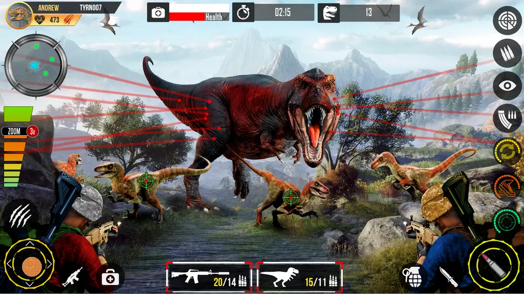 Real Dino Hunting Gun Games ภาพหน้าจอ 2