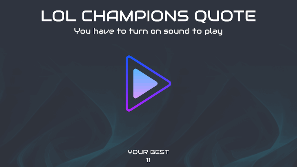LOL Champions Quote應用截圖第0張