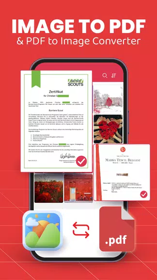 Image to PDF: PDF Converter應用截圖第1張