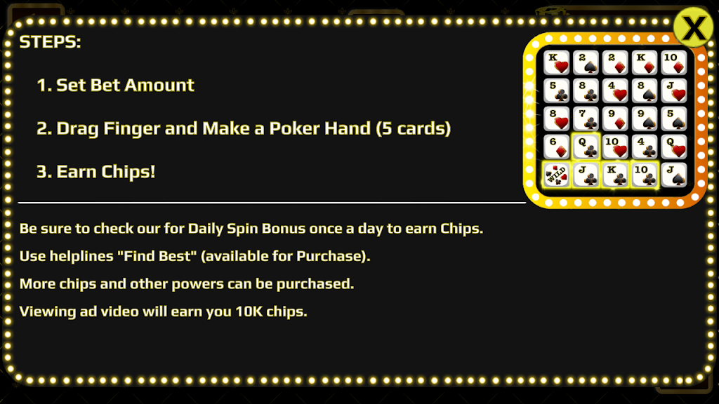 Crazy Poker ™ - New Grid Poker Ảnh chụp màn hình 0