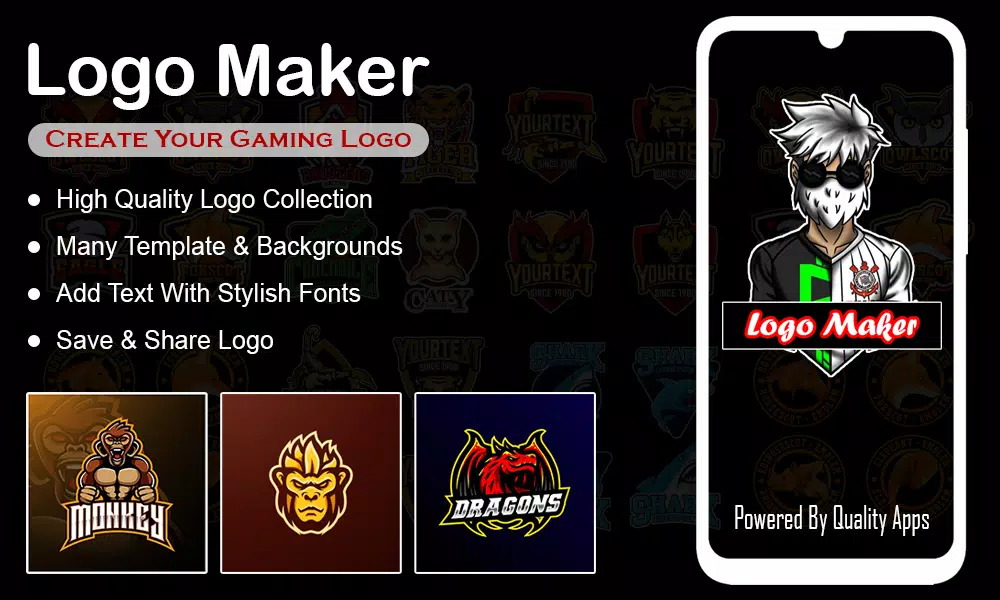 FF Logo Maker - Gaming Esport Tangkapan skrin 0