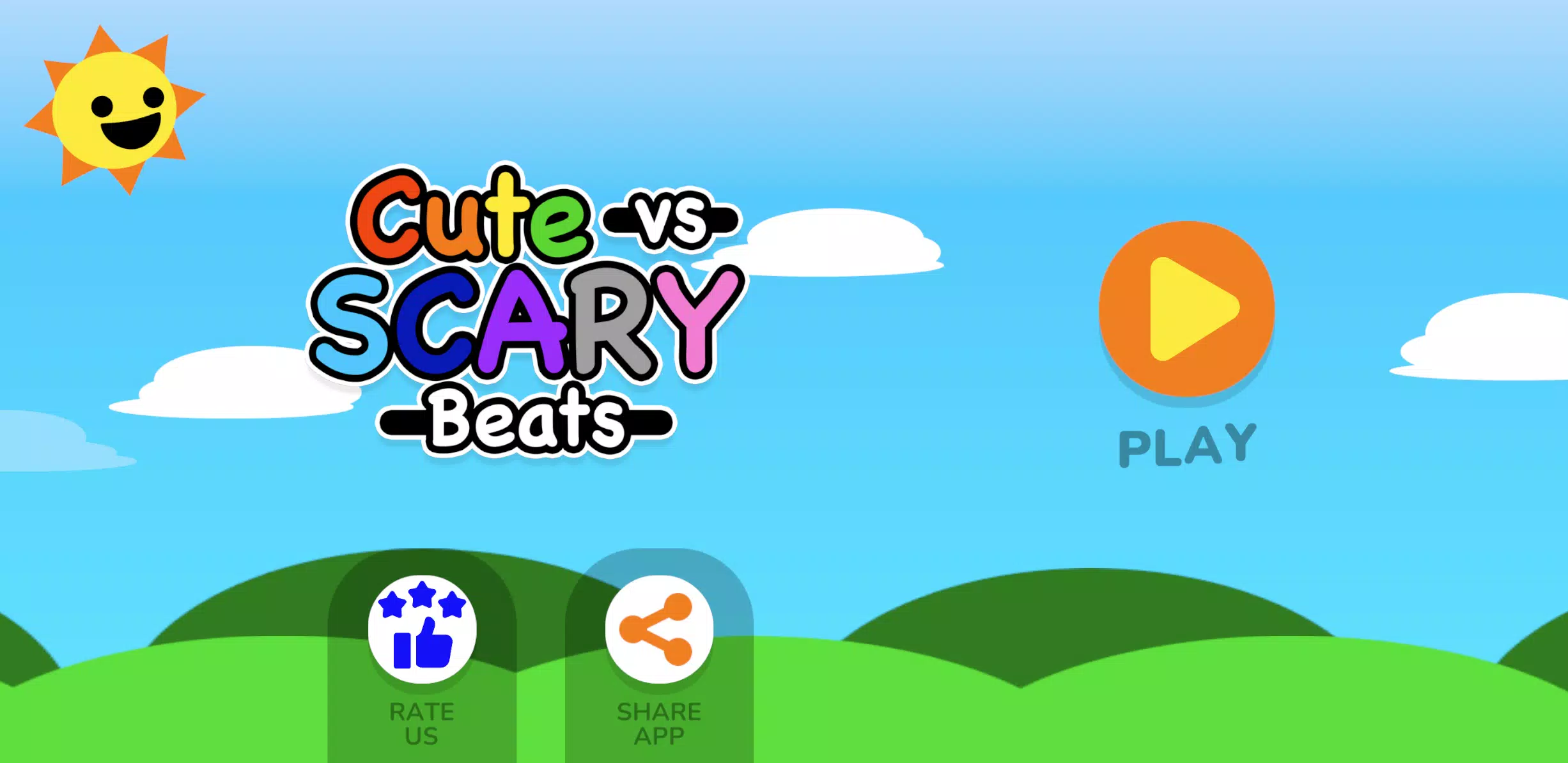 Cute vs Scary Beats Zrzut ekranu 0