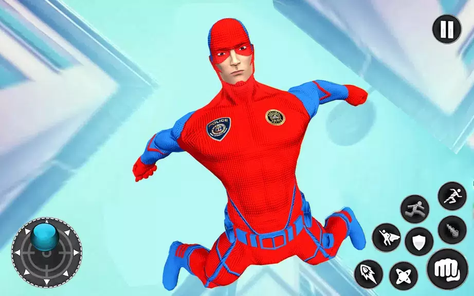 Captain Super Hero Man Game 3D ภาพหน้าจอ 0