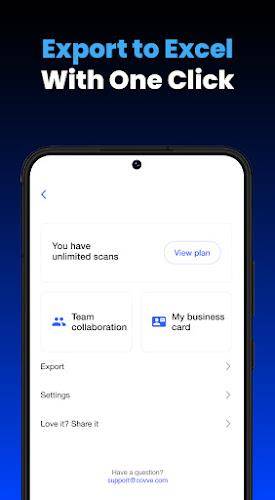 Business Card Scanner by Covve স্ক্রিনশট 3