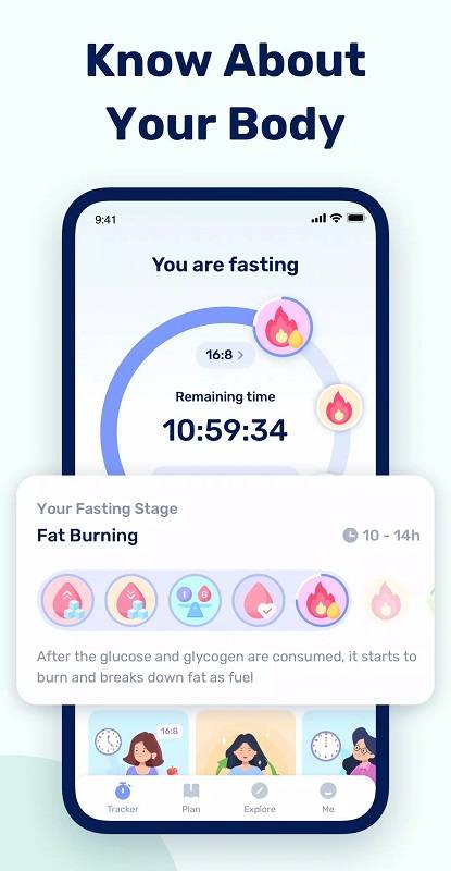 GoFasting Intermittent Fasting应用截图第3张