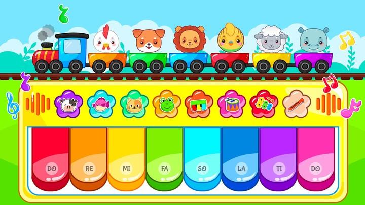 Baby Piano Games & Kids Music Ekran Görüntüsü 1