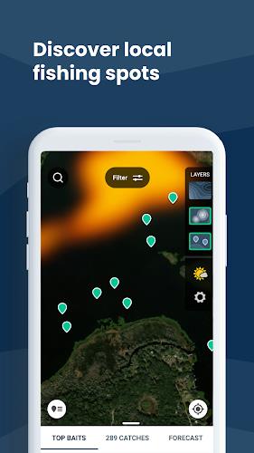 Fishbrain - Fishing App Tangkapan skrin 0