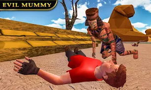 Superhero Mummy Ancient War 3D Tangkapan skrin 3