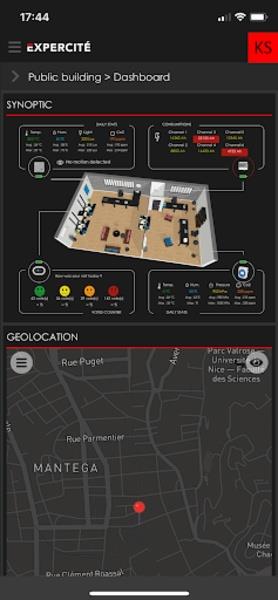 Expercité IOT Platform Скриншот 3