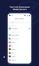 Radar VPN - Fast VPN Proxy Pro Captura de pantalla 2