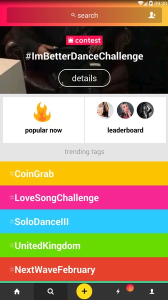 musical.ly Lite Captura de pantalla 1