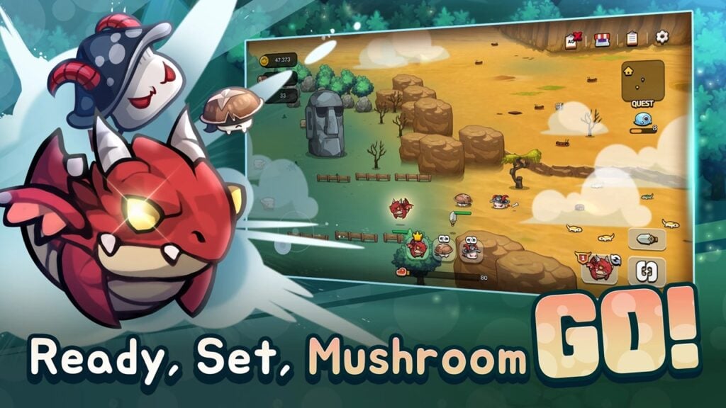 Mushroom Go! Team Up for Fungal Dungeons