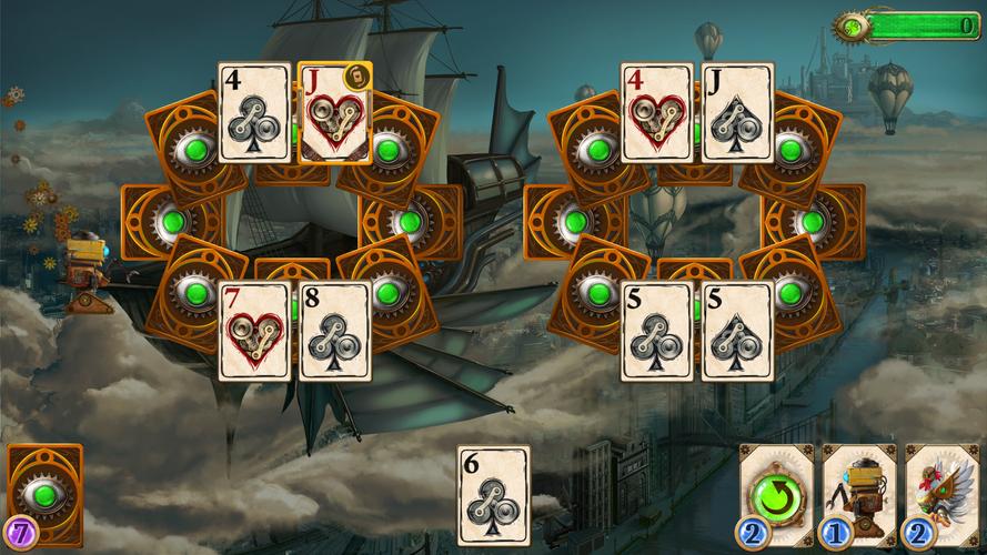 Steampunk Solitaire ဖန်သားပြင်ဓာတ်ပုံ 3