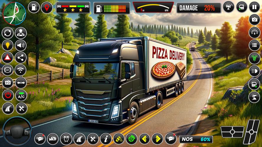 Truck Simulator: Driving Games Captura de pantalla 1