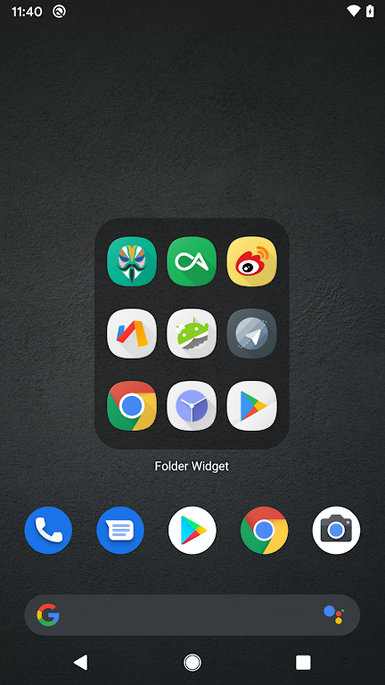 Folder Widget Mod 스크린샷 0