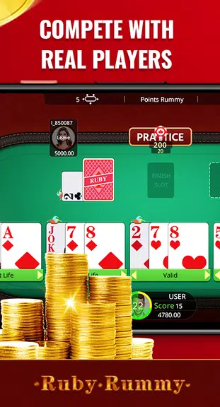 Ruby Rummy Captura de pantalla 3