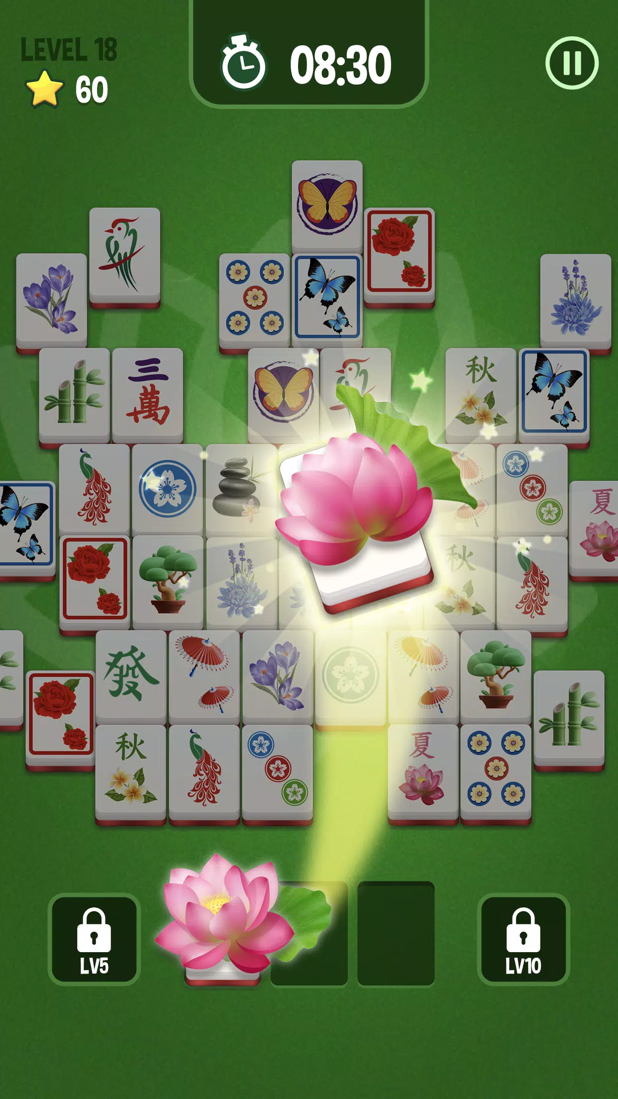 Mahjong 3D ဖန်သားပြင်ဓာတ်ပုံ 1