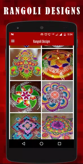 Latest Rangoli designs Zrzut ekranu 1