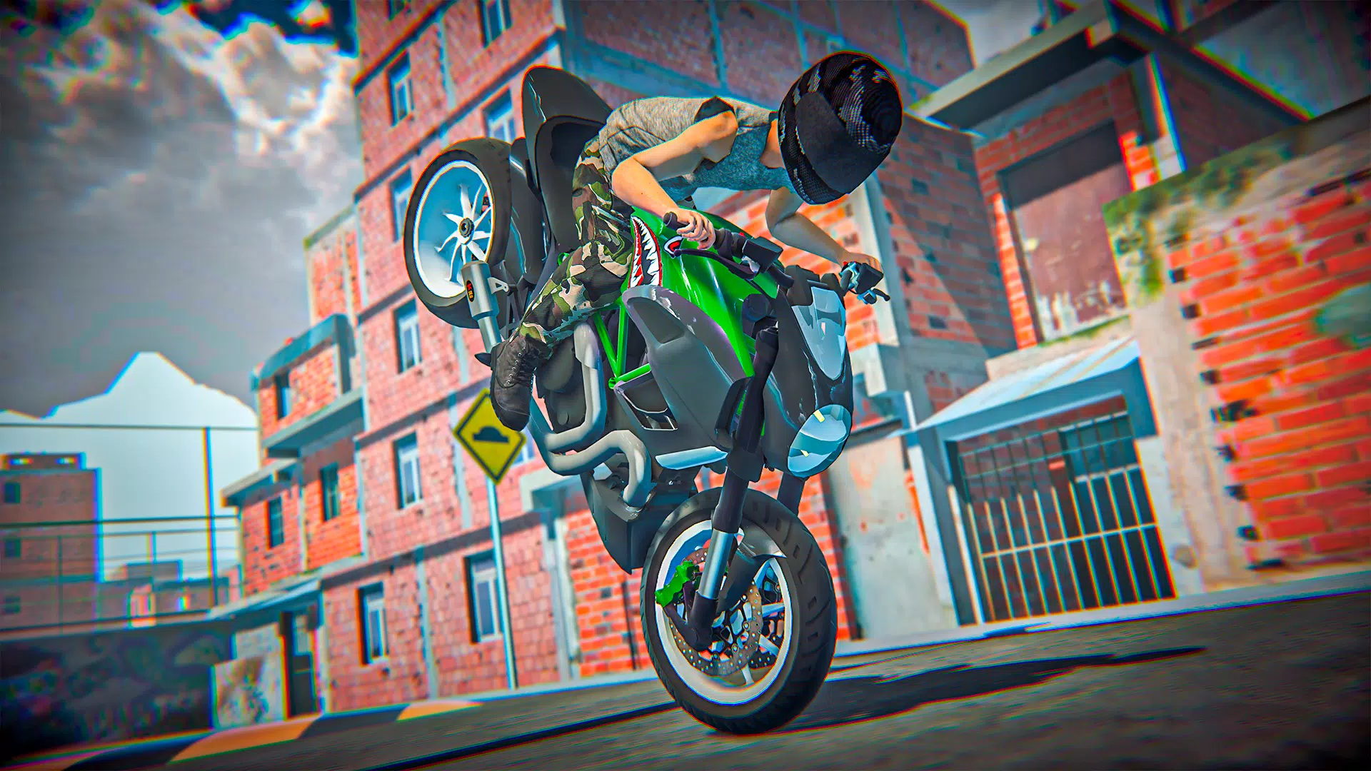 Schermata Wheelie City 0