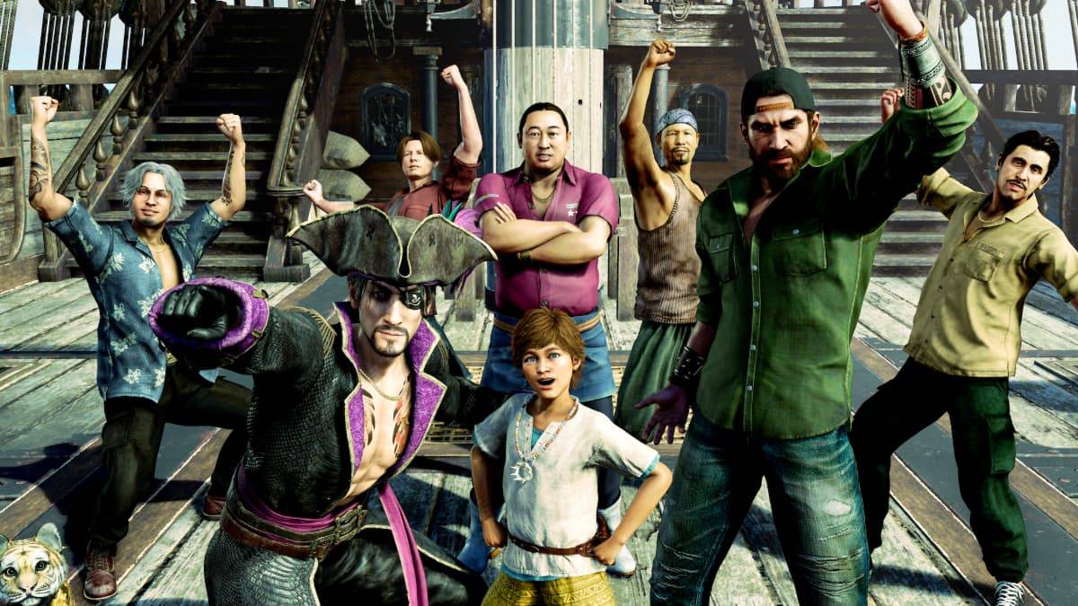 Top Early Game Crew Picks per Like A Dragon: Pirate Yakuza alle Hawaii