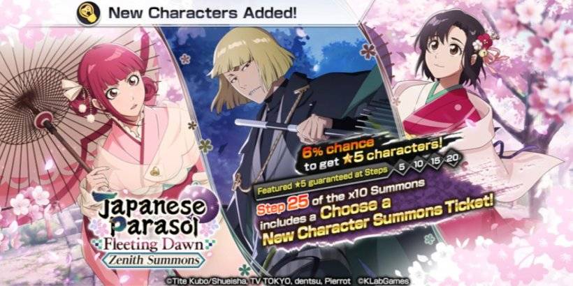 Bleach: Brave Souls is hosting new campaigns to earn in-game and real-world rewards