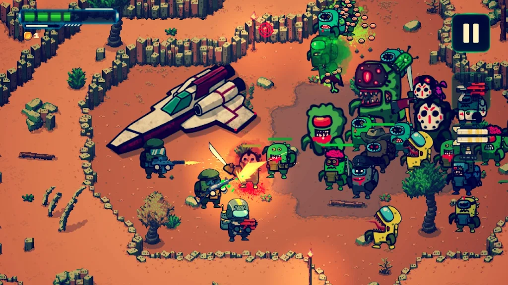 Zombie Space Shooter II Screenshot 2