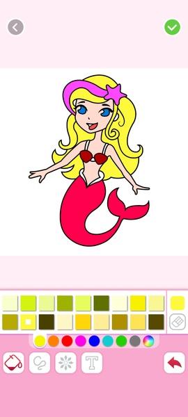 Mermaids Coloring 스크린샷 3