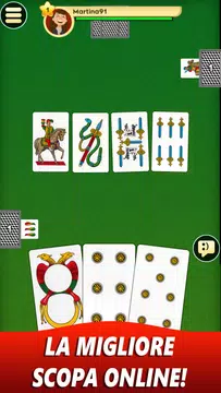 Scopa Online - Gioco di Carte स्क्रीनशॉट 0