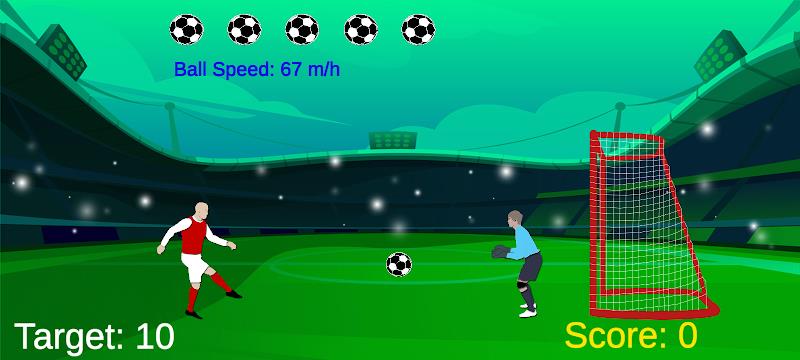 Goalkeeper Training Game Скриншот 3