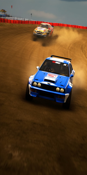 Thumb car race dirt drift スクリーンショット 1