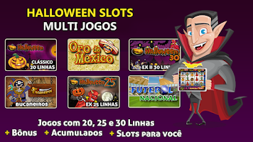 Halloween Slots 30 Linhas Скриншот 1