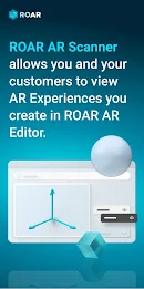 ROAR Augmented Reality App ภาพหน้าจอ 0