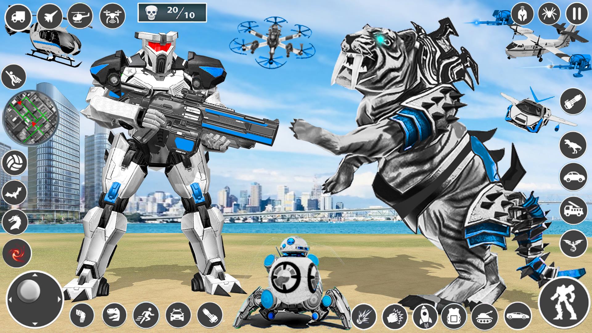 Multi Robot Car Transform Game ภาพหน้าจอ 1