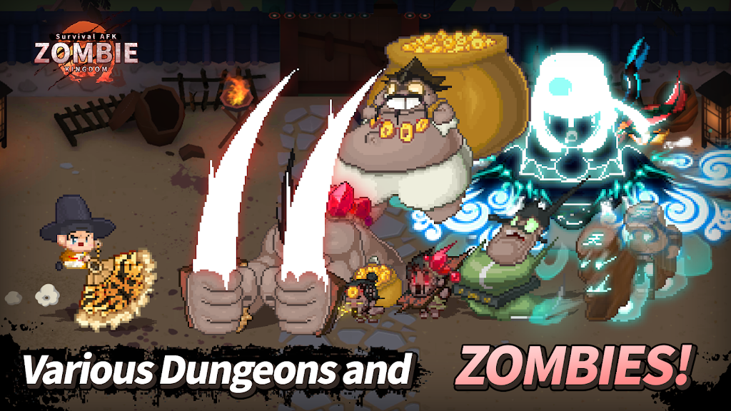 ZOMBIE Kingdom : Idle RPG Ekran Görüntüsü 2