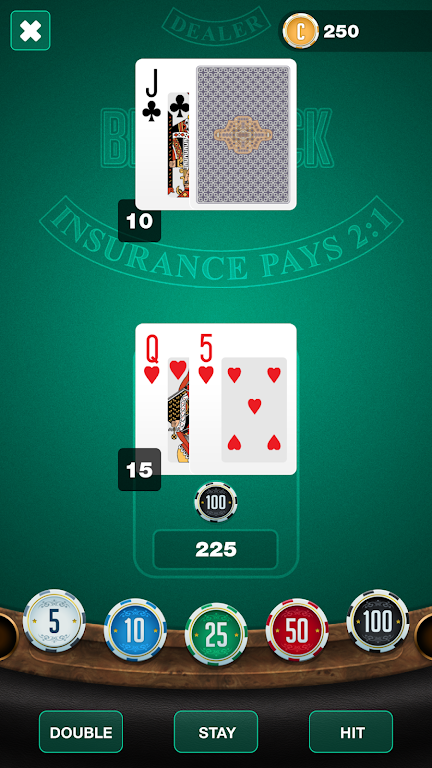 BlackJack TwentyOne Screenshot 3