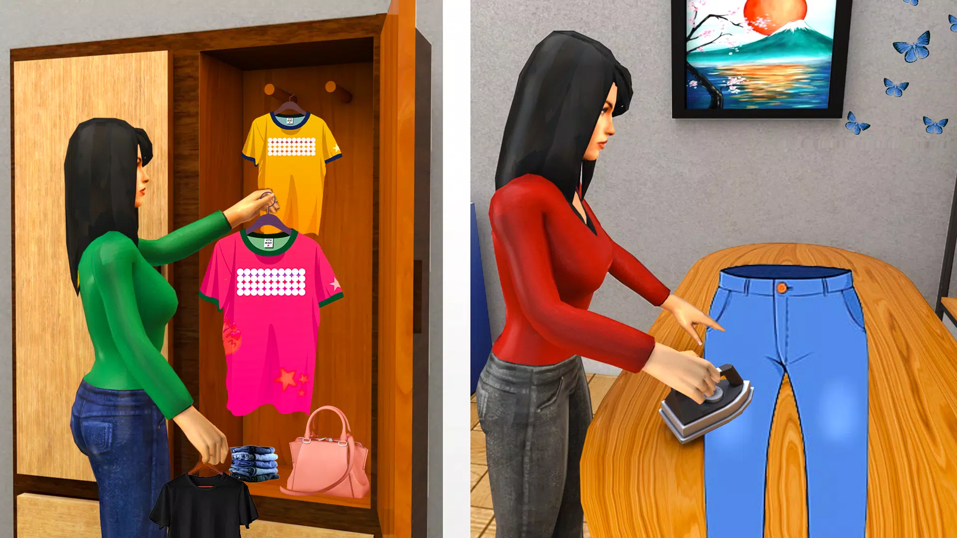 Virtual Mother Single Mom Sim ဖန်သားပြင်ဓာတ်ပုံ 2