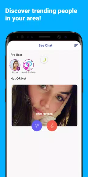 Bae Chat -Find your bae nearby ဖန်သားပြင်ဓာတ်ပုံ 1