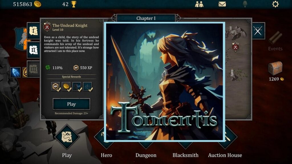 新的Android RPG游戏：Tormentis Dungeon引入地牢建造