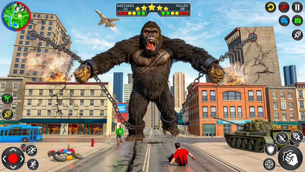 King Kong Gorilla City Attack Capture d'écran 1