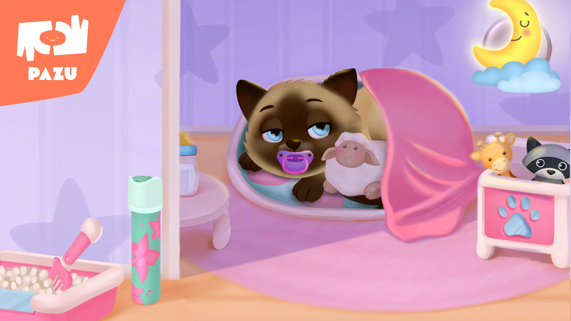 Cat game - Pet Care & Dress up Zrzut ekranu 3