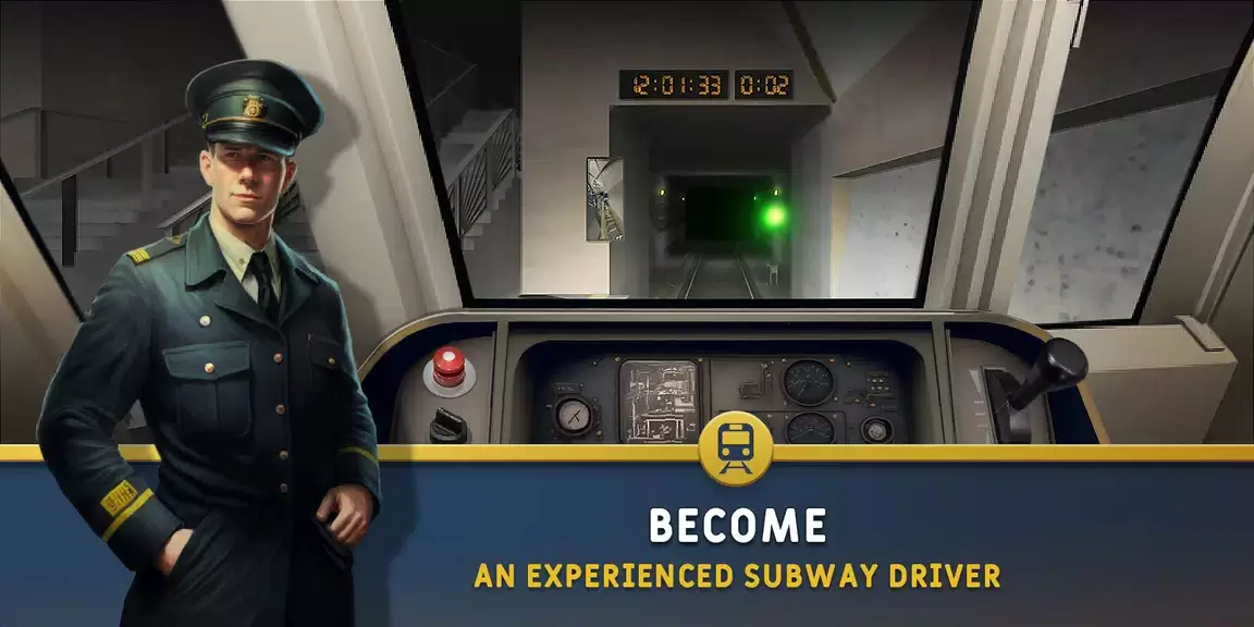 Train Simulator: subway, metro Schermafbeelding 2