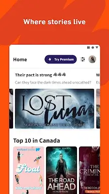 Wattpad - Read & Write Stories Zrzut ekranu 0