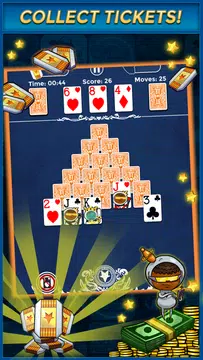 Pyramid Solitaire - Make Money Ekran Görüntüsü 1