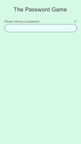 The Password Game Captura de pantalla 0