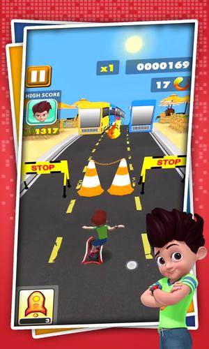 Schermata Kicko & Super Speedo Skate Run 1