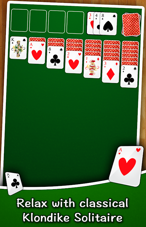 Schermata Solitaire FRVR - Big Cards Classic Klondike Game 0
