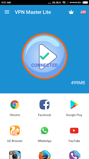 VPN Hotspot - Free Unblock proxy स्क्रीनशॉट 1