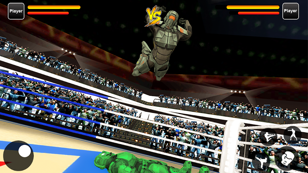 Robot Ring Fighting Real Robot VS Superhero Robot Captura de tela 3
