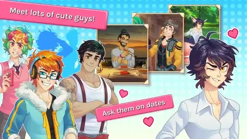 Schermata Blush Blush - Idle Otome Game 0