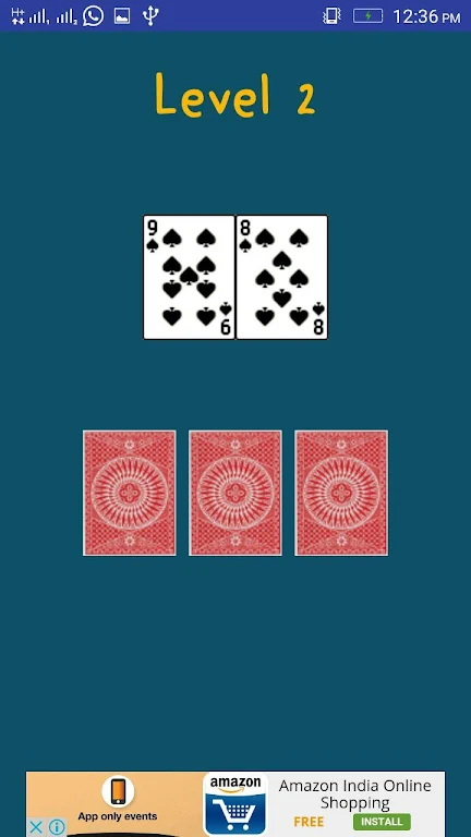 Guessing Card Capture d'écran 2